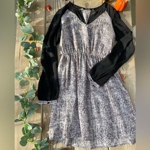 Snakeprint Dress